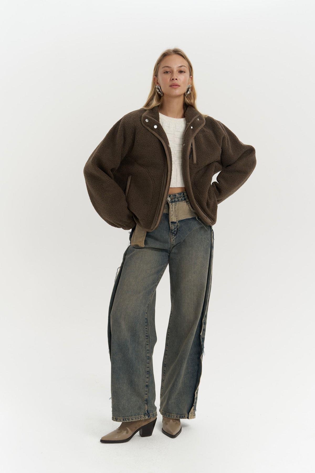 Niseko Brown Teddy Jacket