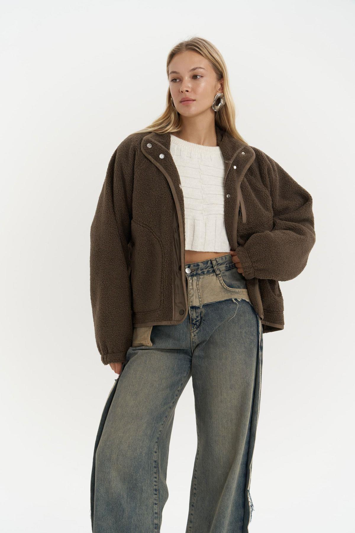 Niseko Brown Teddy Jacket