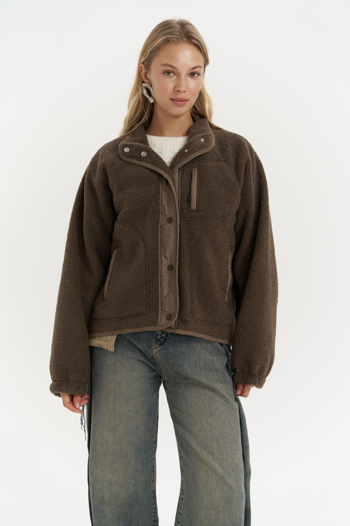Niseko Brown Teddy Jacket