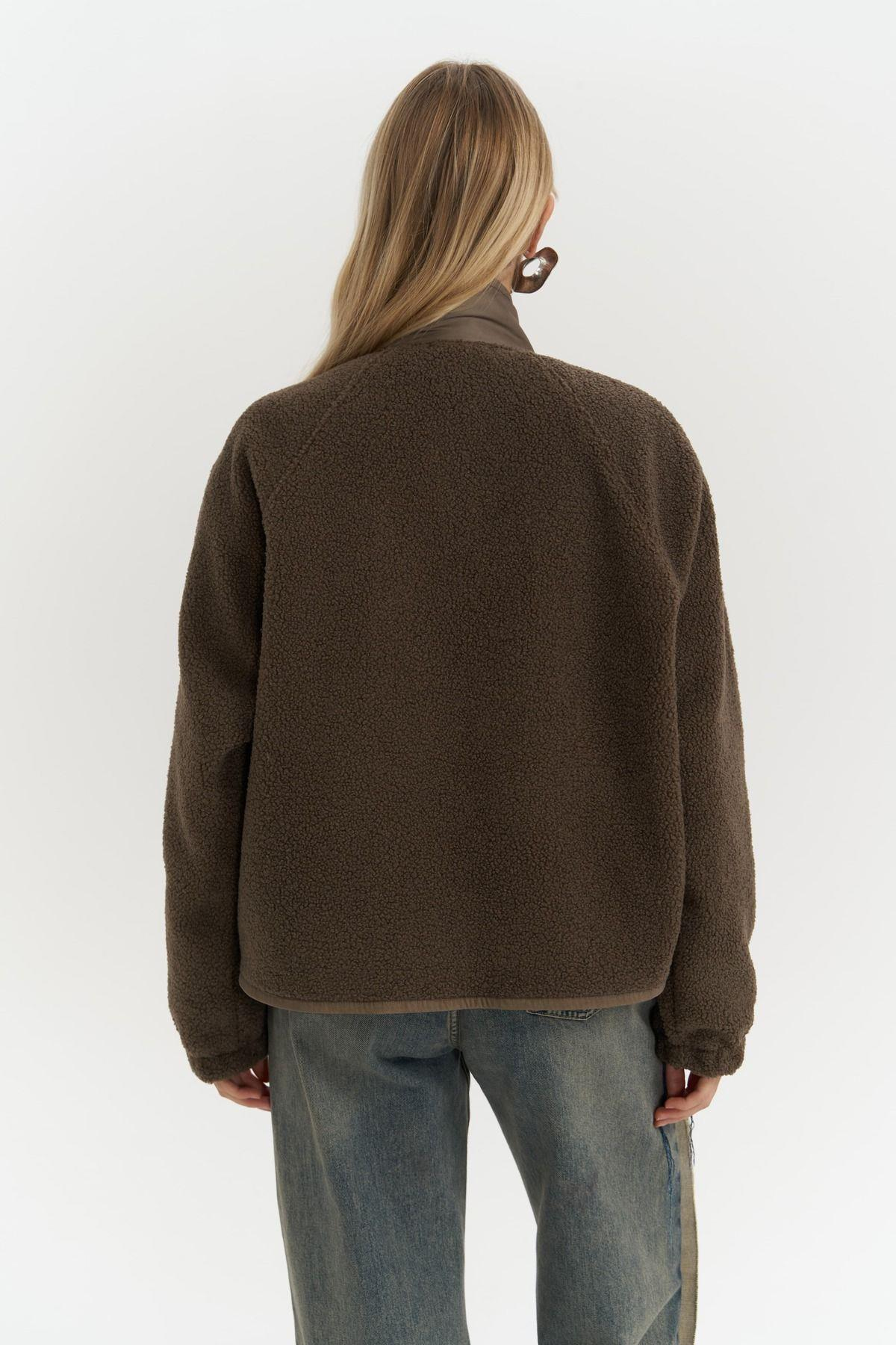 Niseko Brown Teddy Jacket