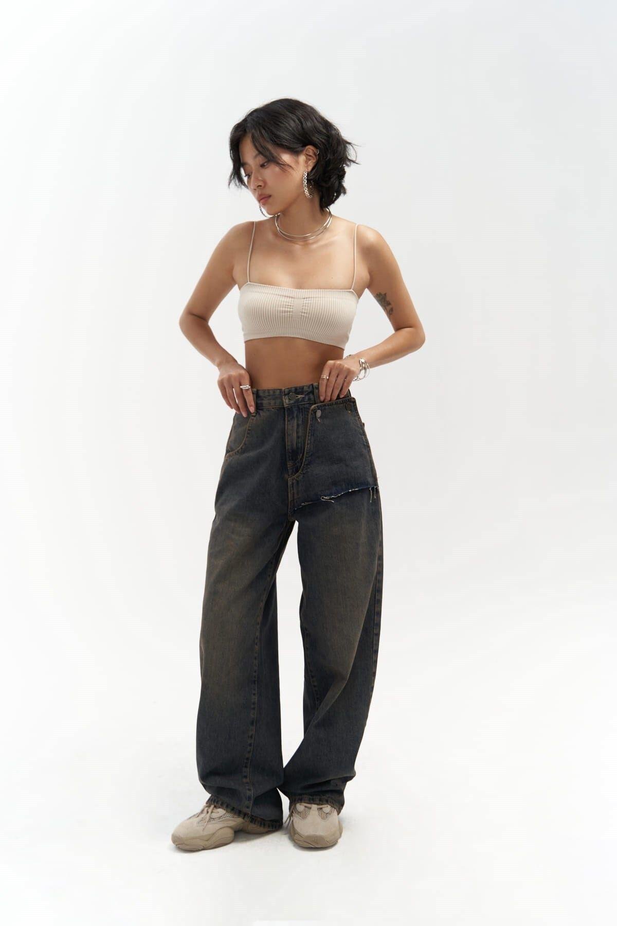 Montrese Dirty Gray Jeans