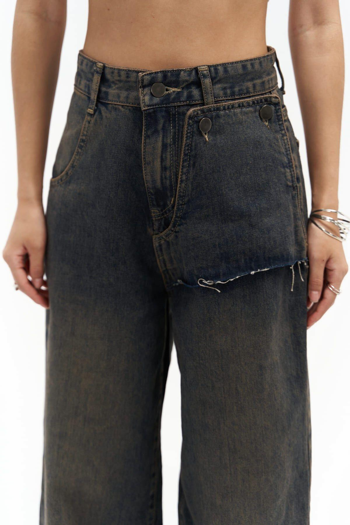 Montrese Dirty Gray Jeans