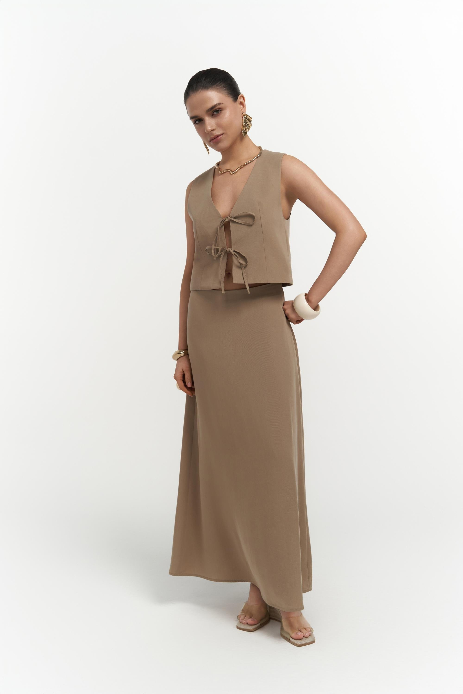 Orsha Bej Yelek Etek Takım