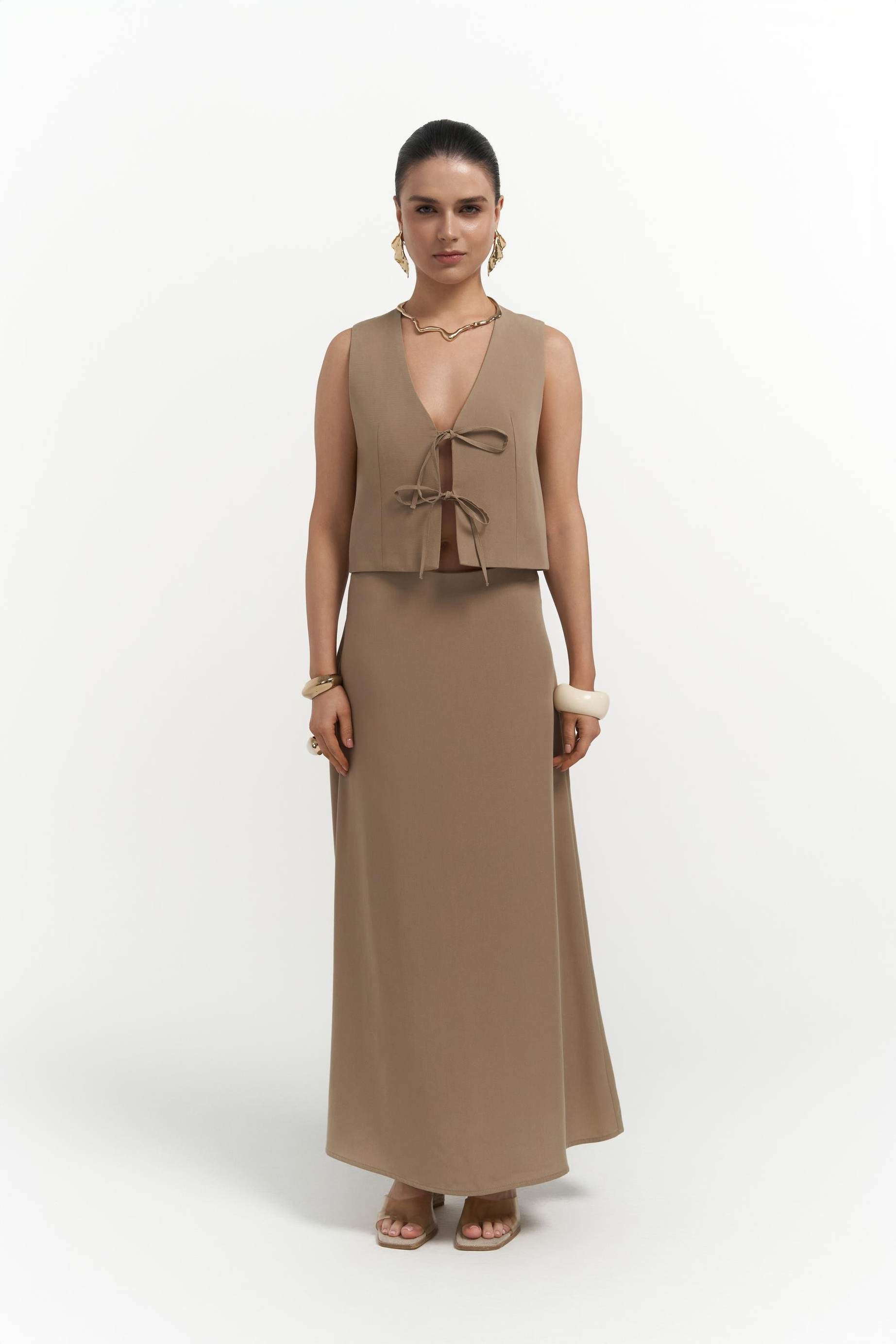 Orsha Bej Yelek Etek Takım