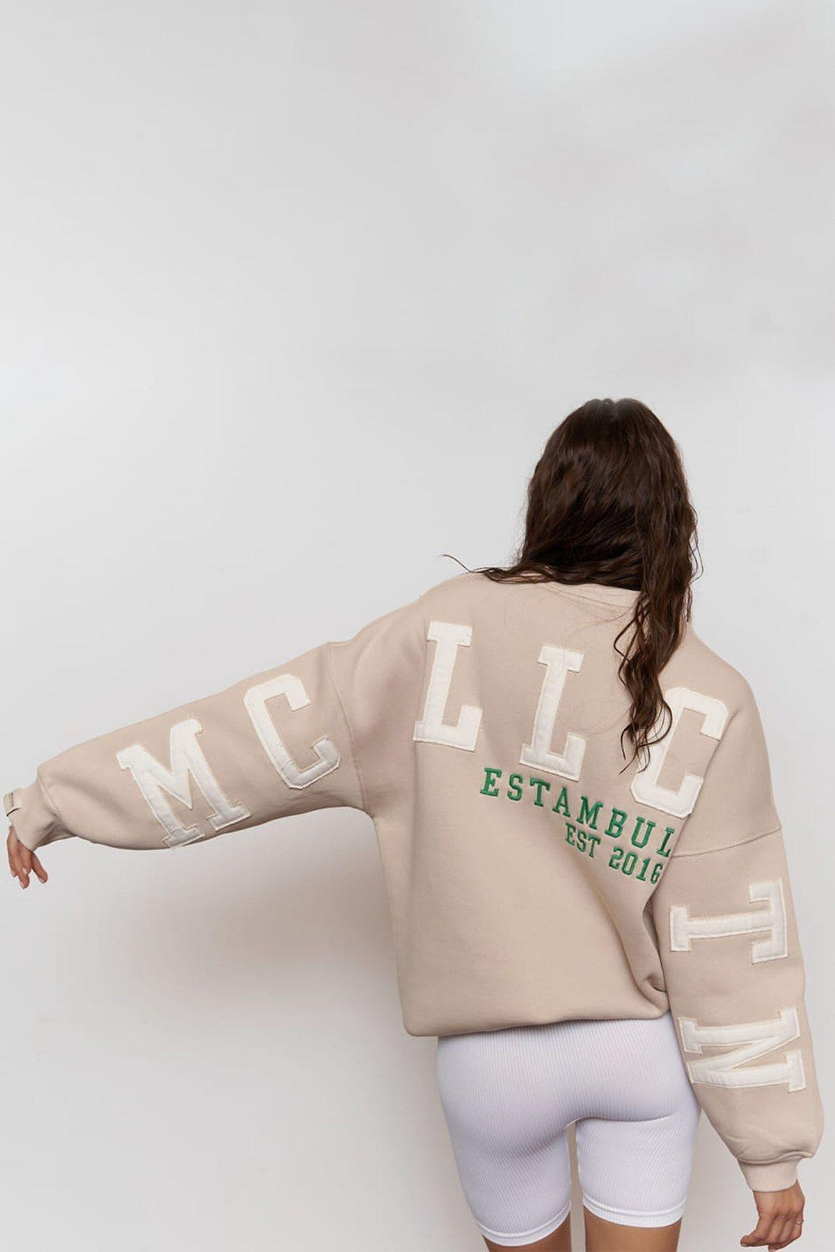 Saddle Mcllctn  Kemik Oversize Sweatshirt
