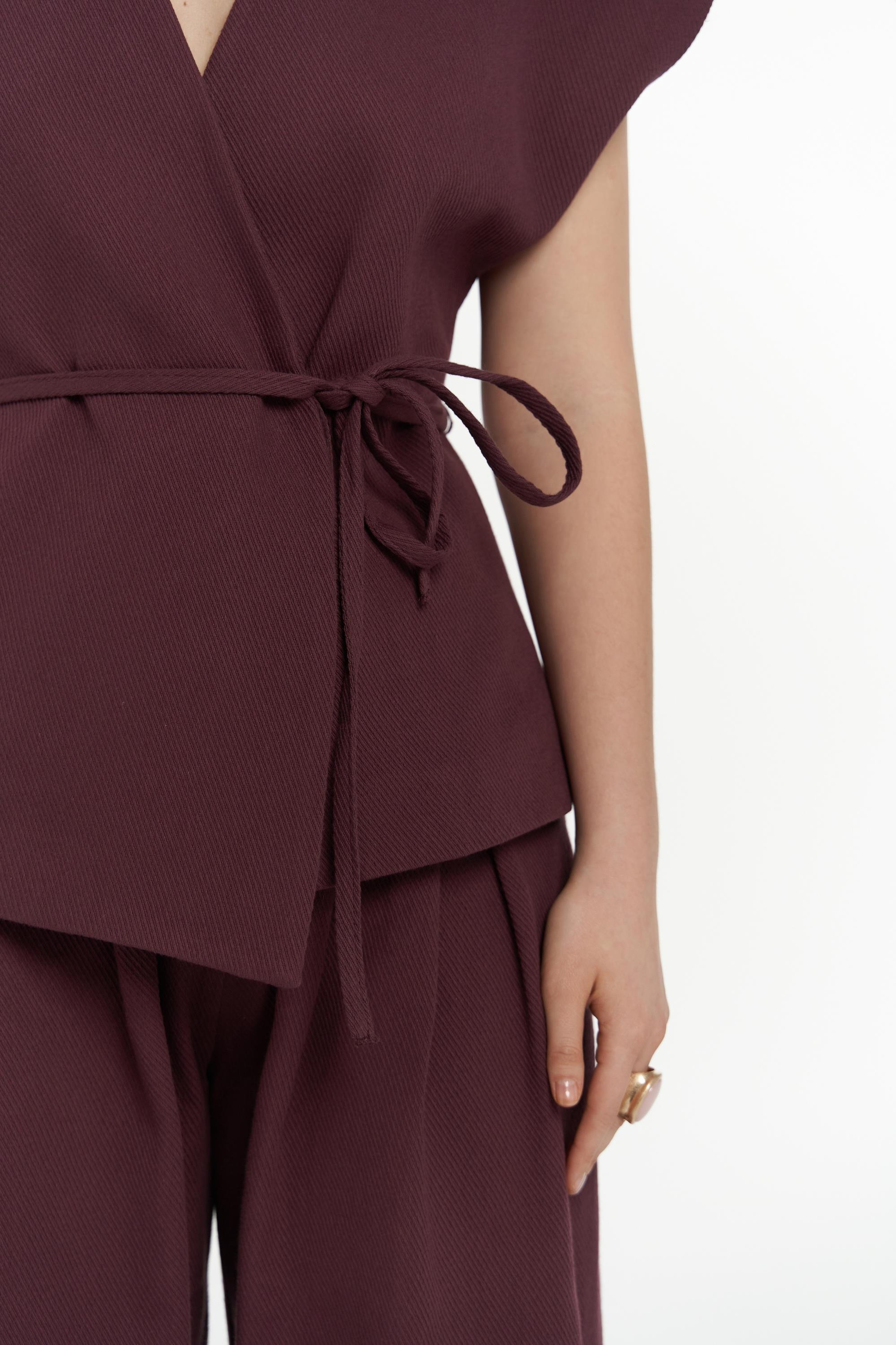 Sorrenio Bordo Yelek Pantolon Takım