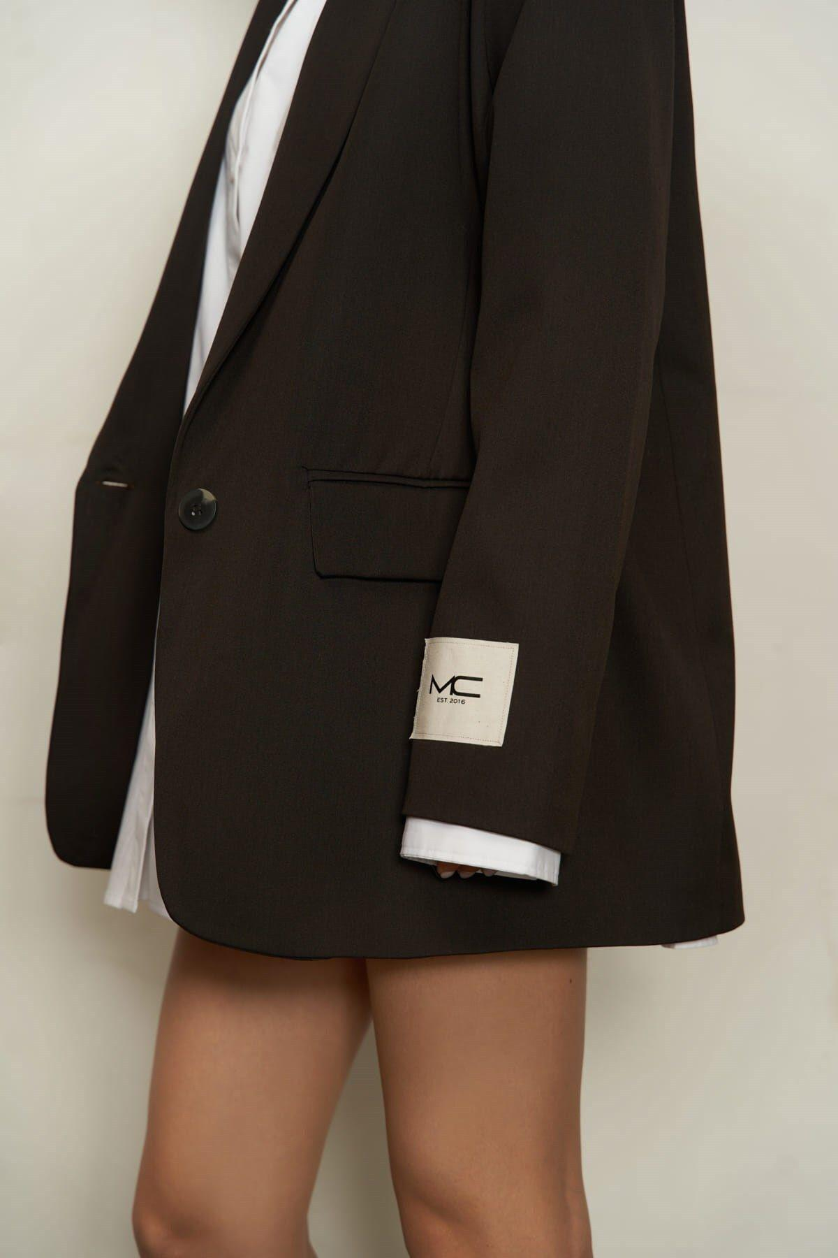 Spencer Kahverengi Blazer Ceket