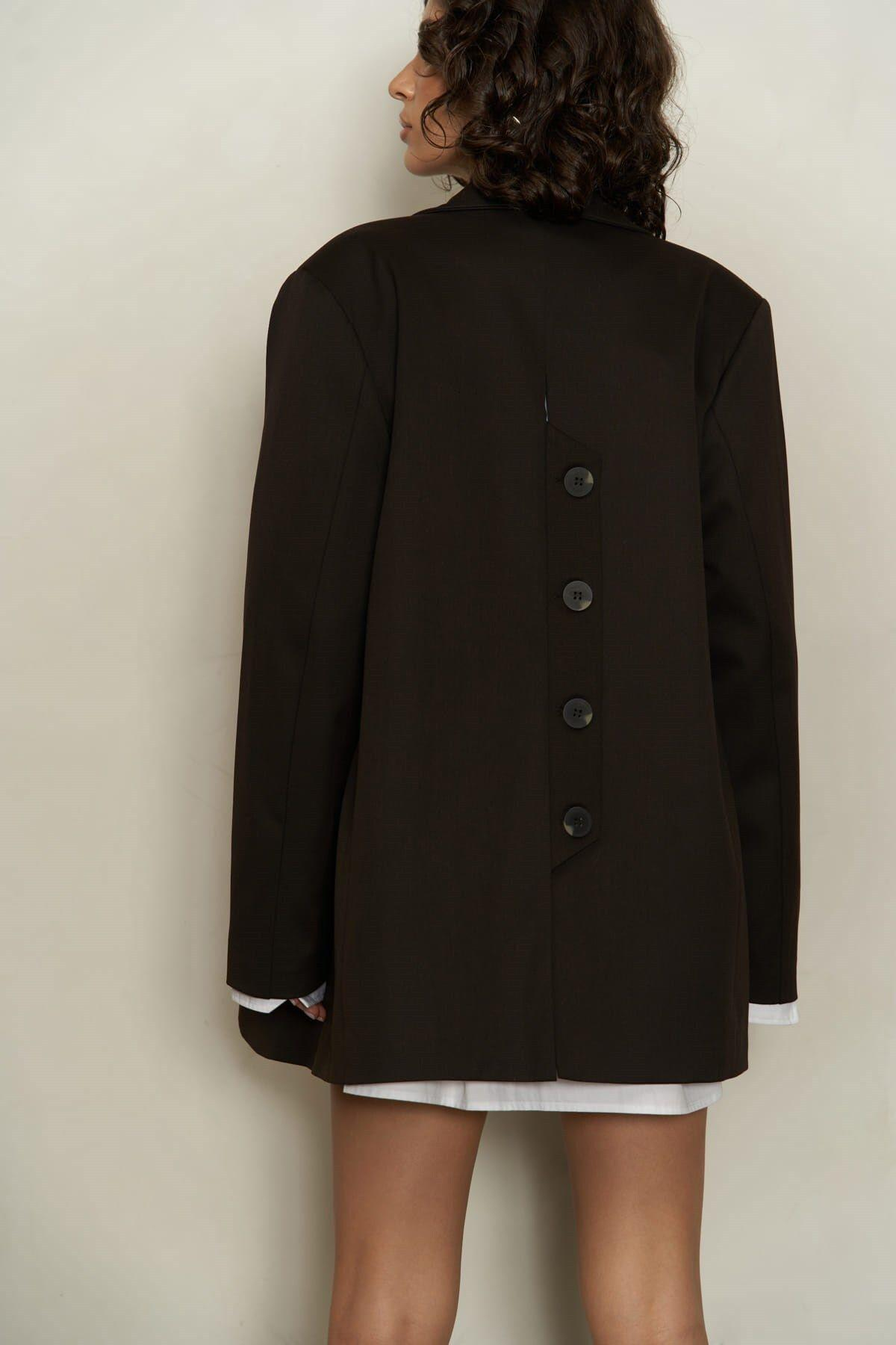 Spencer Kahverengi Blazer Ceket