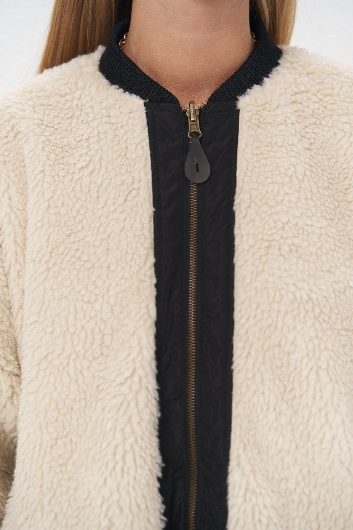 Two-way Black Double-Sided Coat