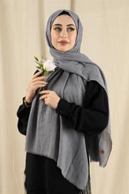 Bamboo Shawl-Grey