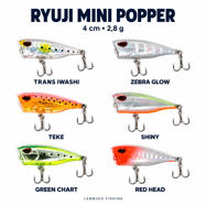 Ryuji 4 Cm 2,8 Gr Lrf Mini Popper