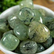 İşlenmiş Prehnite Taşi