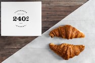 240 ° Kruvasan 2 li görseli.