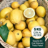 5 Kg Organik Limon Paketi görseli.