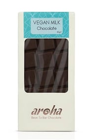 Aroha Hindistan Cevizi Sütlü Vegan Çikolata 80 Gr görseli.