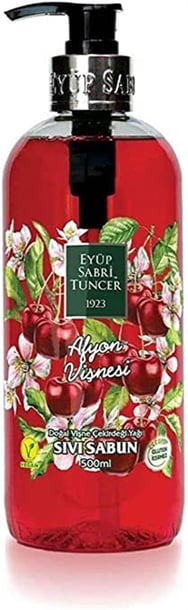 Eyüp Sabri Tuncer Afyon Vişnesi Sıvı Sabun 500 ml görseli.