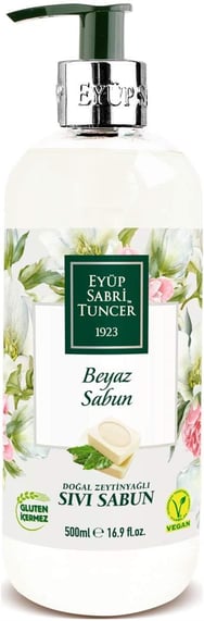 Eyüp Sabri Tuncer Beyaz Sabun Sıvı Sabun 500 ml görseli.