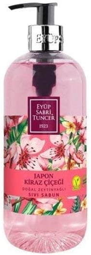 Eyüp Sabri Tuncer Japon Kiraz Çiçeği Sıvı Sabun 500 ml görseli.
