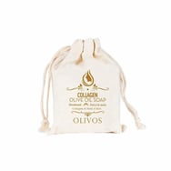 Kolajenli Zeytinyağ Sabun Keseli 150 gr   Olivos görseli.