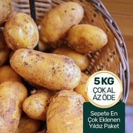 Organik Patates Paketi 5 Kg görseli.
