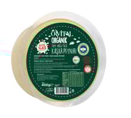 Orvital Organik Tam Yağlı Taze Kaşar Peyniri 400 gr görseli.
