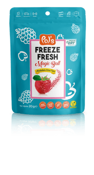 Pol's Freeze Fresh Ahududulu Elma Topu 16 gr görseli.