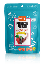 Pol's Freeze Fresh Böğürtlenli Elma Topu 16 gr görseli.