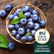 Yerli Yaban Mersini 125 gr ( 8 'li Paket ) görseli.