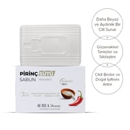  Pirinç Sütü Sabun ( Canlı, Pürüzsüz Cilt ve Beyazlatıcı Etki )