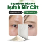 Pirinç Sütü Sabun ( Canlı, Pürüzsüz Cilt ve Beyazlatıcı Etki )
