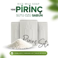  Pirinç Sütü Sabun ( Canlı, Pürüzsüz Cilt ve Beyazlatıcı Etki )