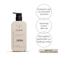 URAW CER+ Kolajen Saç Bakım Yağı – Anında Düzleştirici Etki ve Derinlemesine Onarım