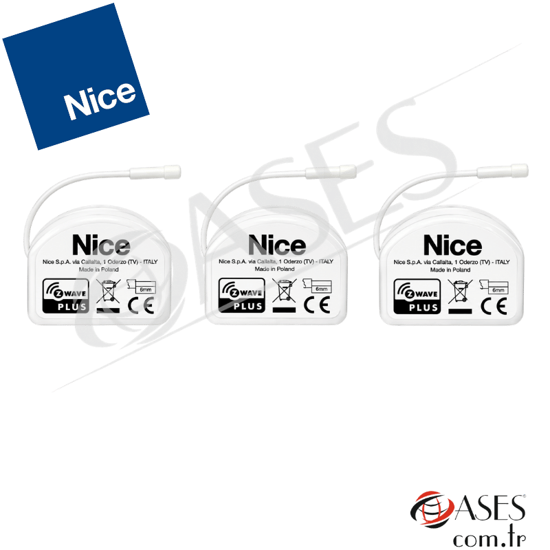 Nice Yubii Energy Kit Z-Wave – 3 Alıcılı Akıllı Aydınlatma Seti