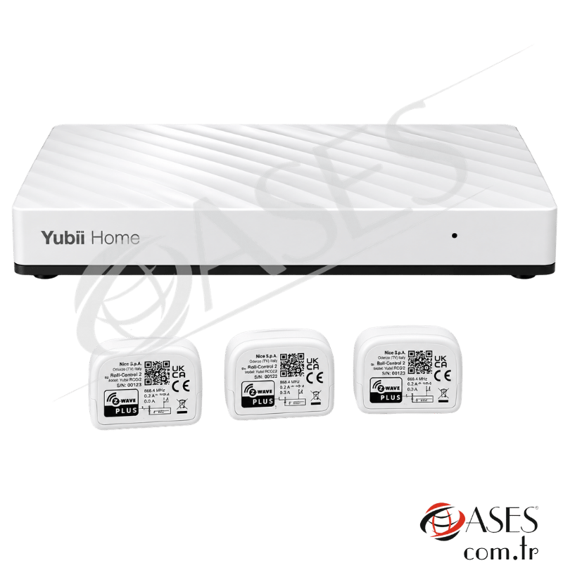 Nice Yubii Sun-Light Kit EU ZW Akıllı Panjur ve Tente Kontrol Seti – Home Lite + 3 Alıcı
