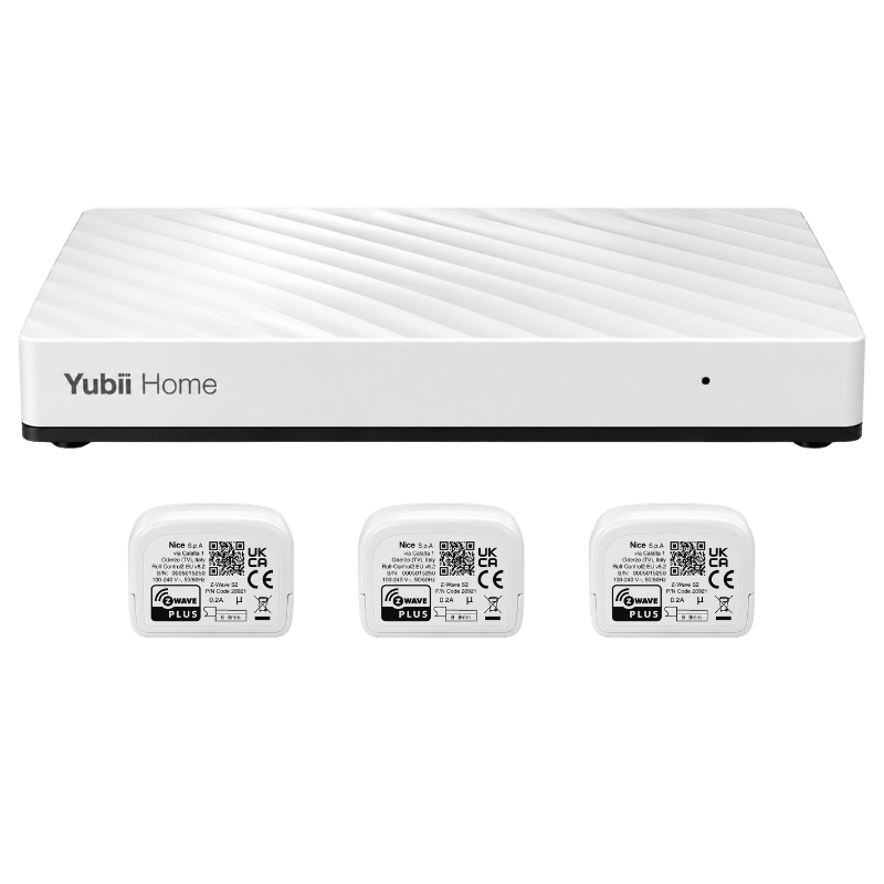 Nice Yubii Sun-Light Kit EU ZW Akıllı Panjur ve Tente Kontrol Seti – Home Lite + 3 Alıcı