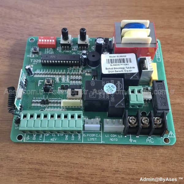 SL-550W Kontrol Kartı AC 220V (SL-550W-NO Kontak)