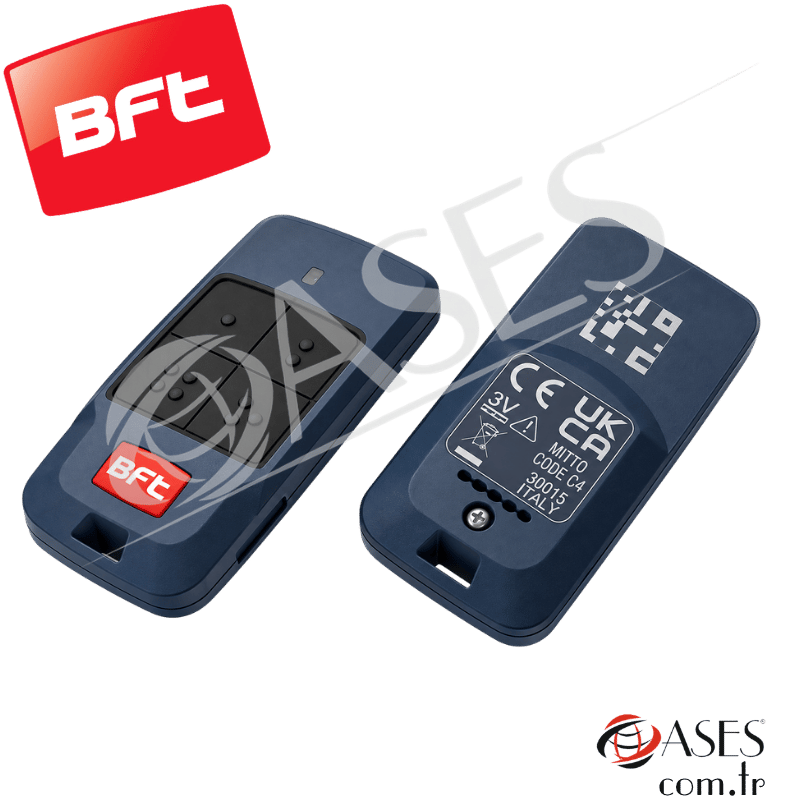 BFT MITTO COOL C4 4 Kanallı Otomatik Kapı ve Bariyer Kumandası – 2614120,D112318