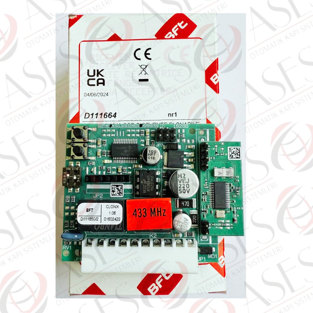 Bft Clonix 2048 Dahili Alıcı Kartı (2048 Kapasite)