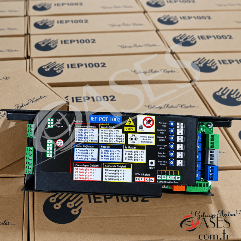 IEP 1002© Fotoselli Kapı Kontrol Kartı – İşlemci Ünitesi