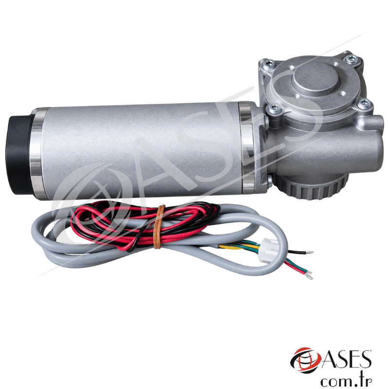 Masspro Otomatik Kapı Motoru DC 24V 100W – Kasnak Dahil Tam Set