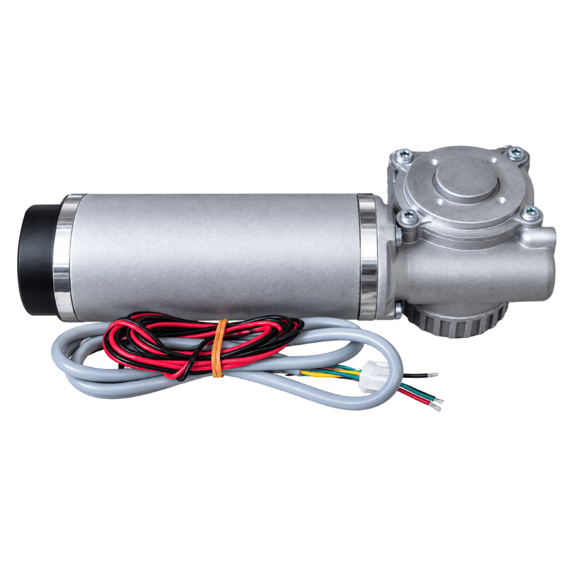 Masspro Otomatik Kapı Motoru DC 24V 100W – Kasnak Dahil Tam Set
