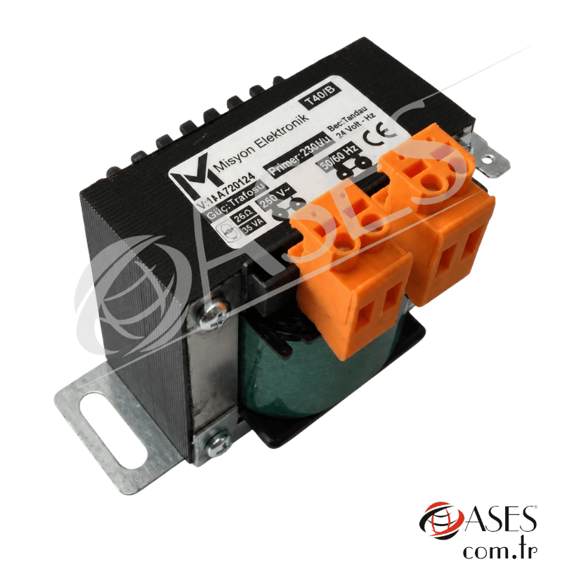Misyon Trafo AC 20V 100W – Fotoselli Kapı Trafosu