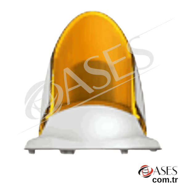 Kontal FL GRI LED Flaşör İkaz Lambası (12~220 Volt)