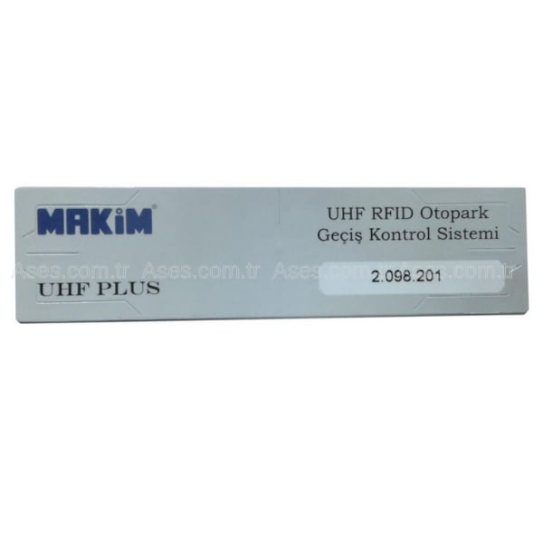 MAKİMASE.UHF.STC.050Makim UHF Ogs Hgs Sticker Etiket 50 Adet (Kriptolu)