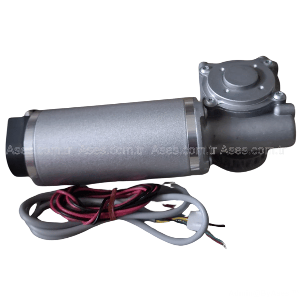 Masspro Otomatik Kapı Motoru (DC 24V / 100W) – Kasnak Dahil Tam Set