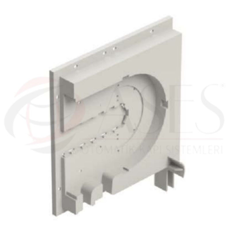 Monoblock Pvc Panjur Yan Kapak 220 mm (Sağ Beyaz)