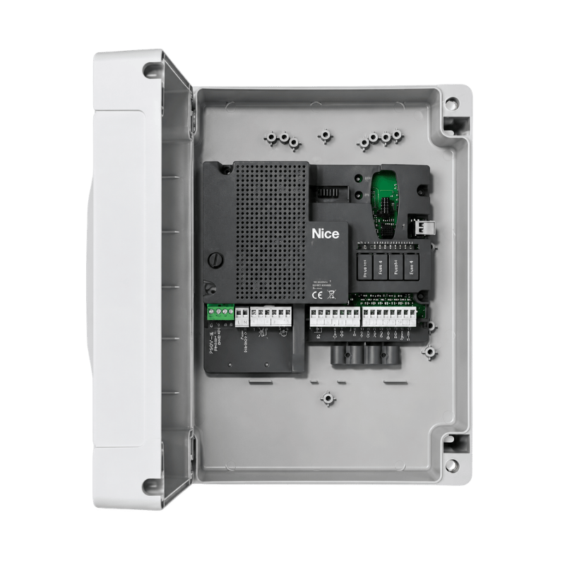 Nice MC800 230V 2 Motor Çıkışlı BusT4 / BlueBUS Kontrol Ünitesi,MC800