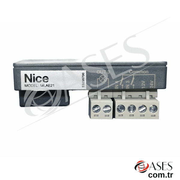 Nice MLAE21 Kontrol Paneli Giriş / Çıkış Genişletme Kartı