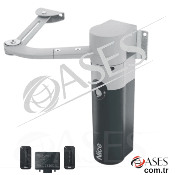 Nice Walky 1024 Dairesel Kapı Motoru (Tek Motorlu Kit)