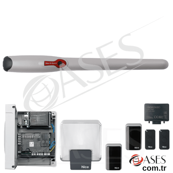 Nice Wingo 3524 HS Hızlı Dairesel Kapı Motoru (Tek Motorlu Kit)